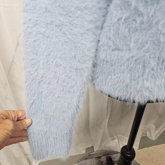 Sanctuary Light Blue Fuzzy Sweater - Picture 4 of 13